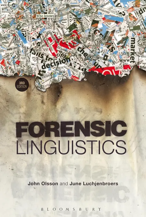 Cover of Forensic Linguistics