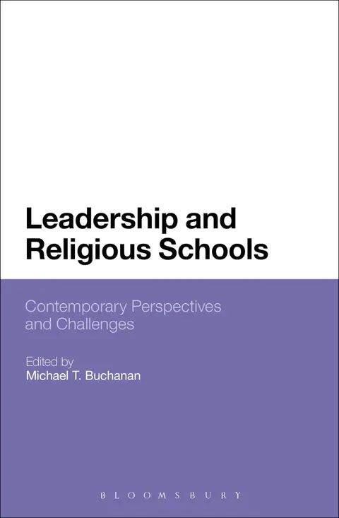 Cover of Leadership and Religious Schools