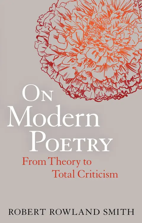 Cover of On Modern Poetry