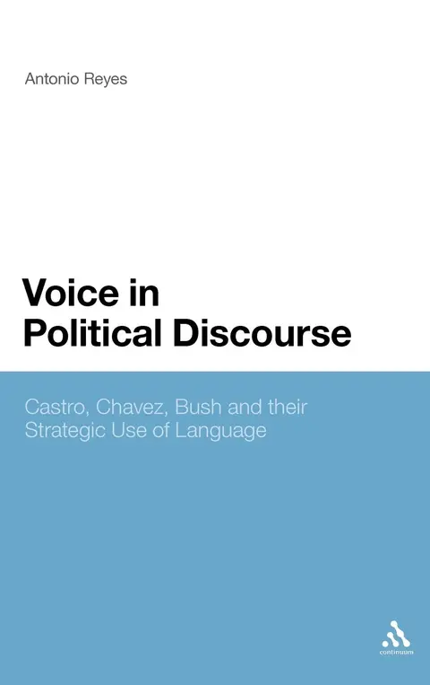 Cover of Voice in Political Discourse