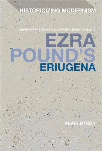 Cover of Ezra Pound's Eriugena