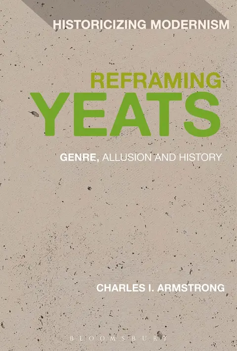 Cover of Reframing Yeats