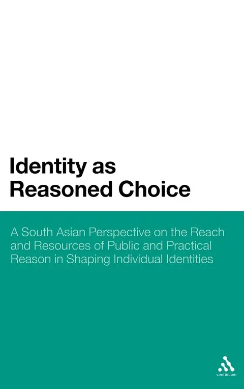 Cover of Identity as Reasoned Choice
