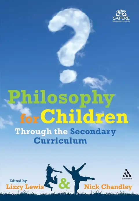 Cover of Philosophy for Children