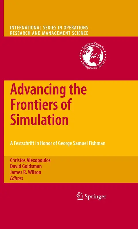 Cover of Advancing the Frontiers of Simulation