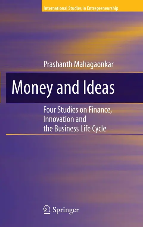 Cover of Money and Ideas