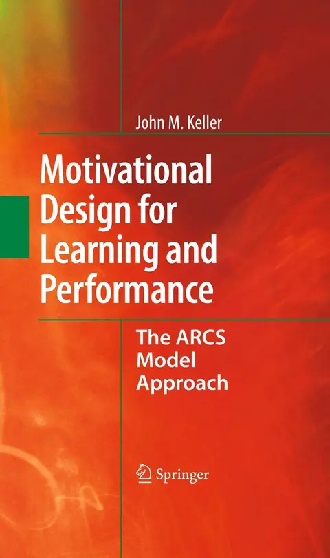 Cover of Motivational Design for Learning and Performance