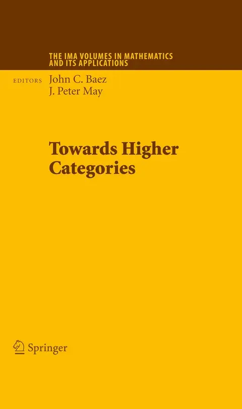 Cover of Towards Higher Categories