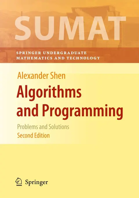 Cover of Algorithms and Programming