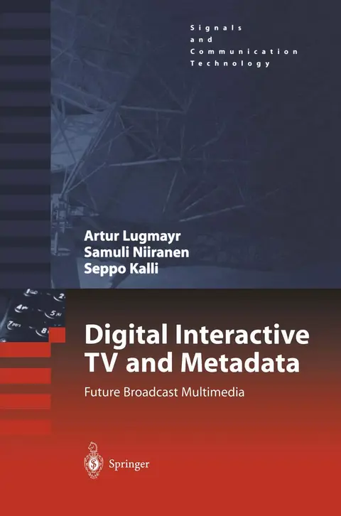 Cover of Digital Interactive TV and Metadata