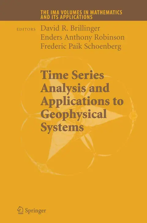 Cover of Time Series Analysis and Applications to Geophysical Systems