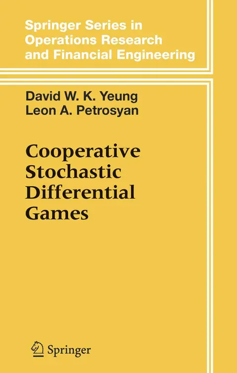 Cover of Cooperative Stochastic Differential Games