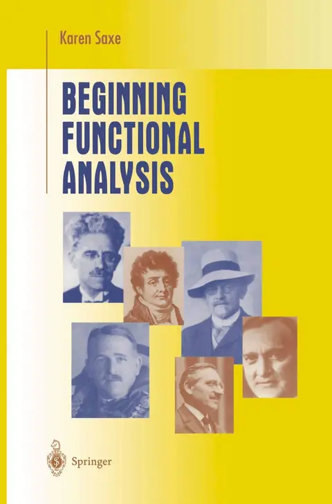Cover of Beginning Functional Analysis