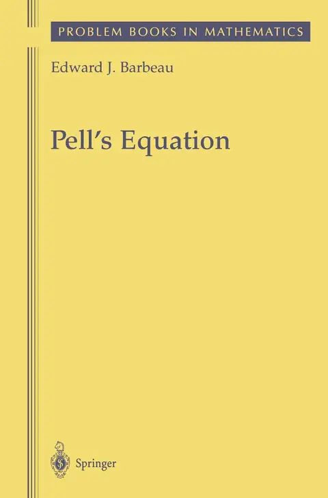 Cover of Pell’s Equation