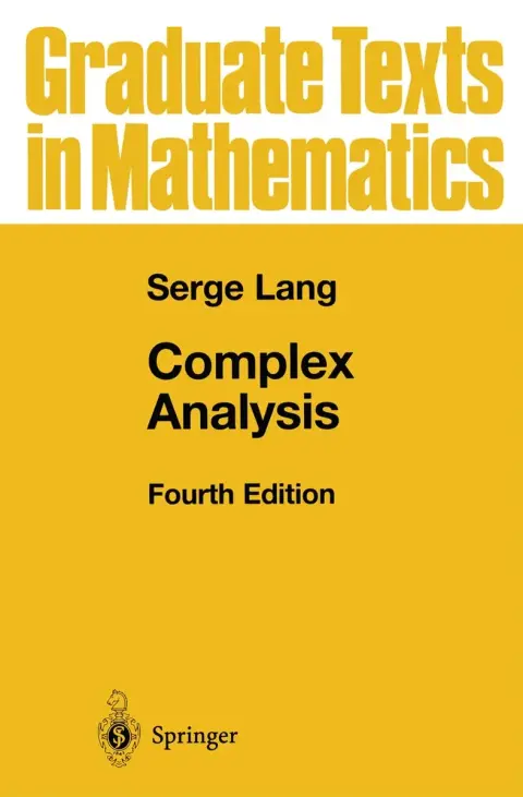 Cover of Complex Analysis