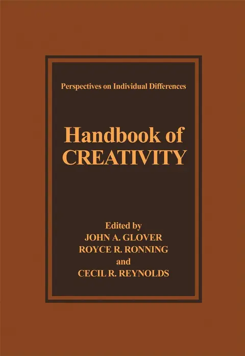 Cover of Handbook of Creativity