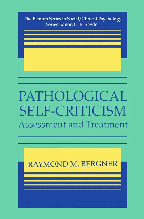 Cover of Pathological Self-Criticism