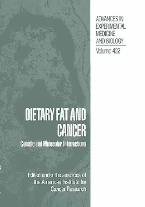 Cover of Dietary Fat and Cancer