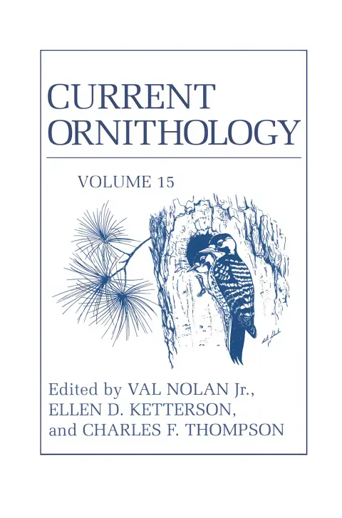 Cover of Current Ornithology