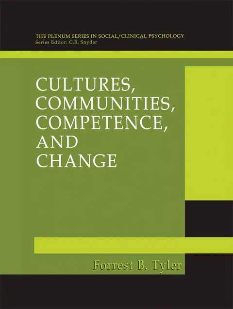 Cover of Cultures, Communities, Competence, and Change