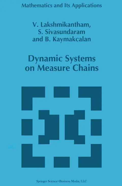 Cover of Dynamic Systems on Measure Chains
