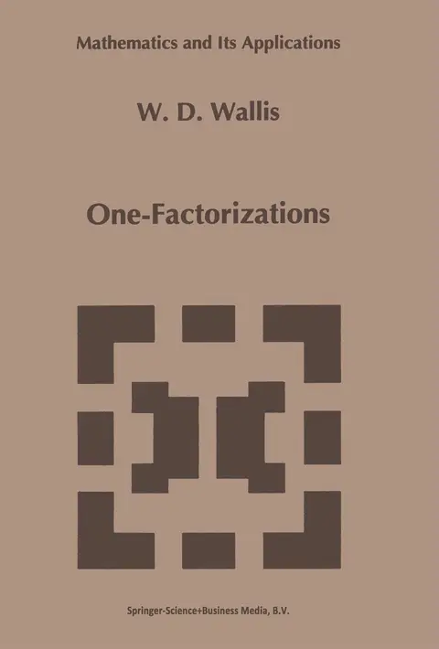 Cover of One-Factorizations