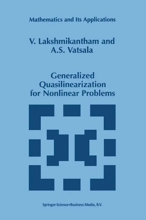 Cover of Generalized Quasilinearization for Nonlinear Problems