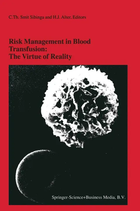 Cover of Risk Management in Blood Transfusion