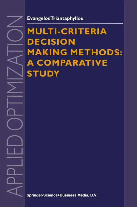 Cover of Multi-criteria Decision Making Methods