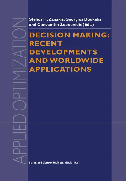 Cover of Decision Making