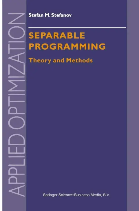 Cover of Separable Programming