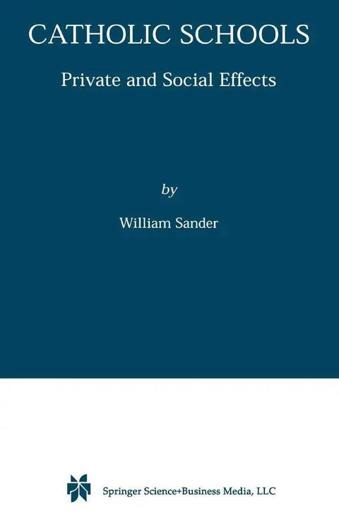 Cover of Catholic Schools