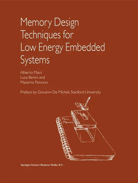Cover of Memory Design Techniques for Low Energy Embedded Systems