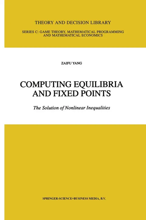 Cover of Computing Equilibria and Fixed Points