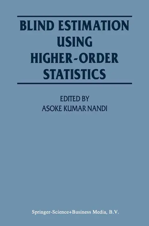 Cover of Blind Estimation Using Higher-Order Statistics