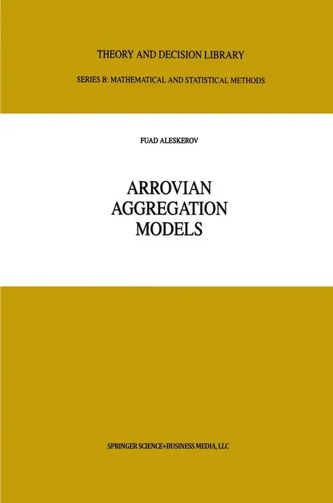 Cover of Arrovian Aggregation Models