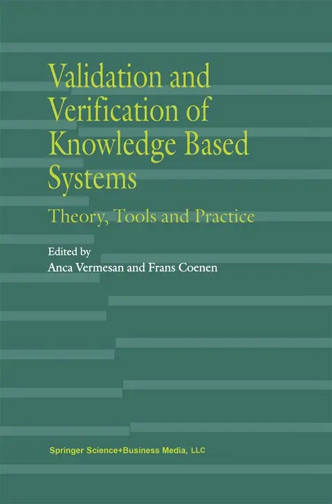 Cover of Validation and Verification of Knowledge Based Systems