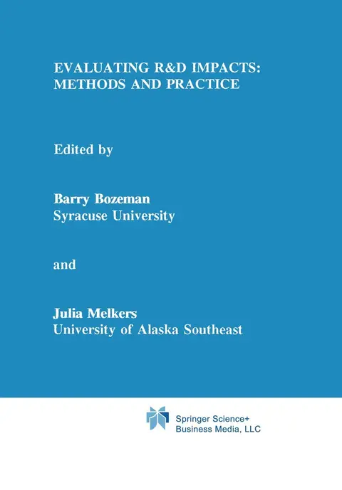 Cover of Evaluating R&D Impacts