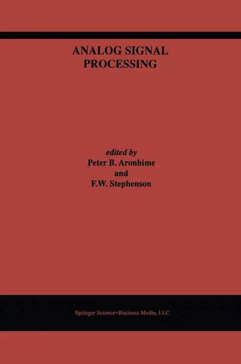 Cover of Analog Signal Processing