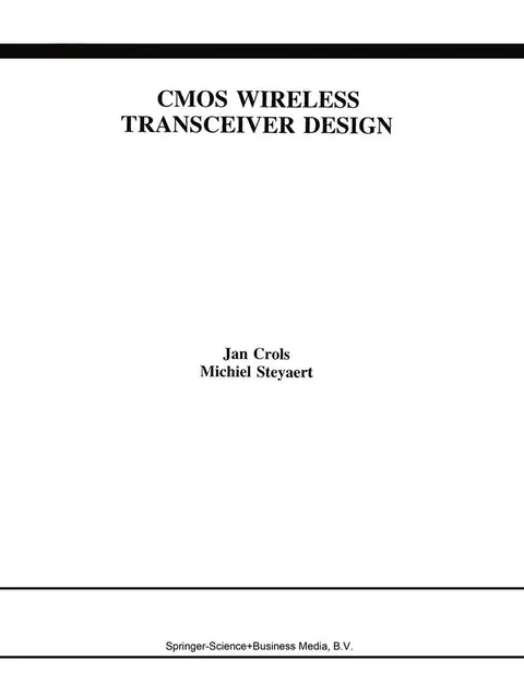 Cover of CMOS Wireless Transceiver Design