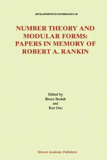 Cover of Number Theory and Modular Forms