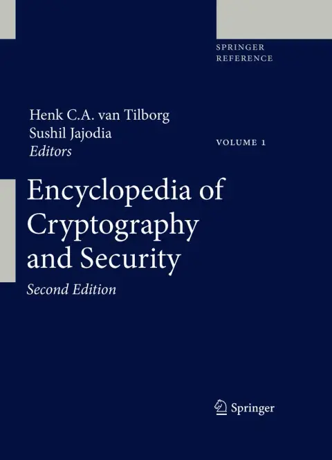 Cover of Encyclopedia of Cryptography and Security