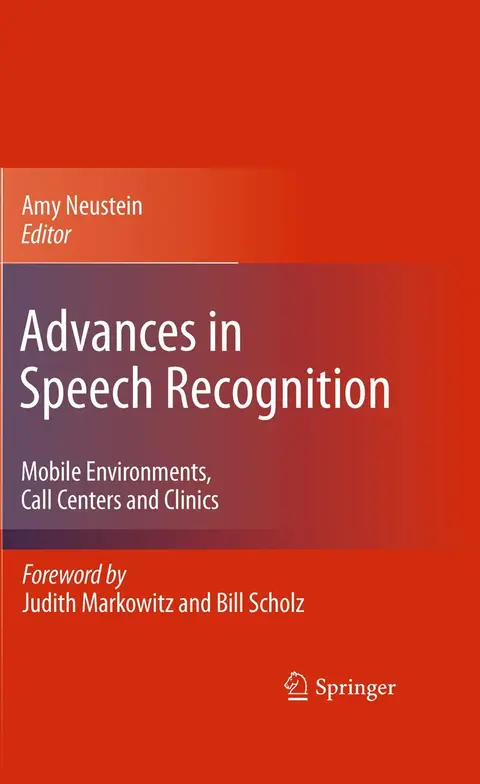 Cover of Advances in Speech Recognition