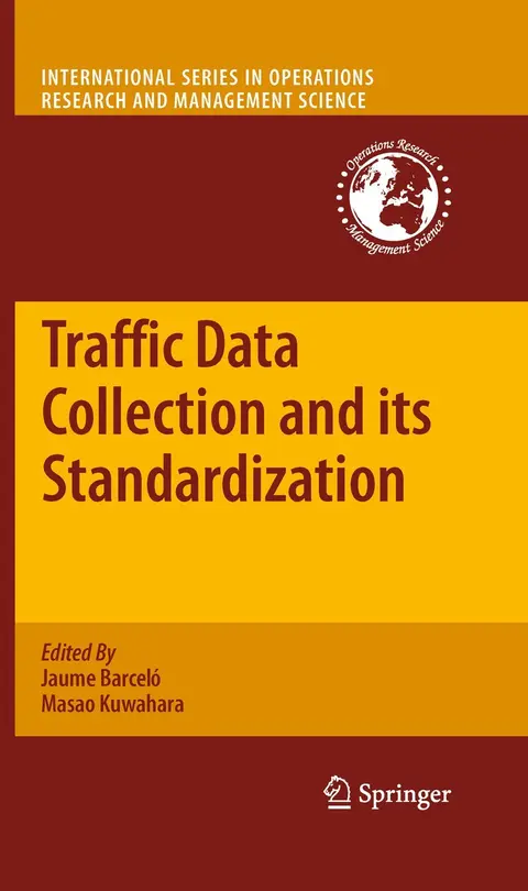 Cover of Traffic Data Collection and its Standardization
