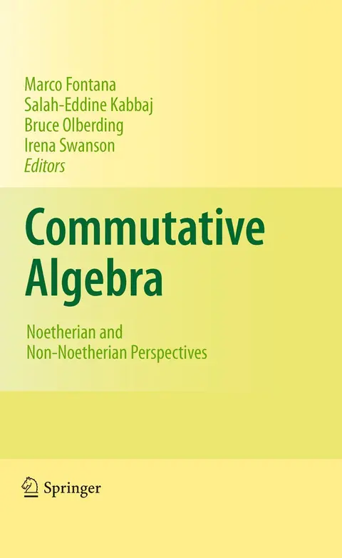 Cover of Commutative Algebra