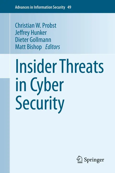 Cover of Insider Threats in Cyber Security