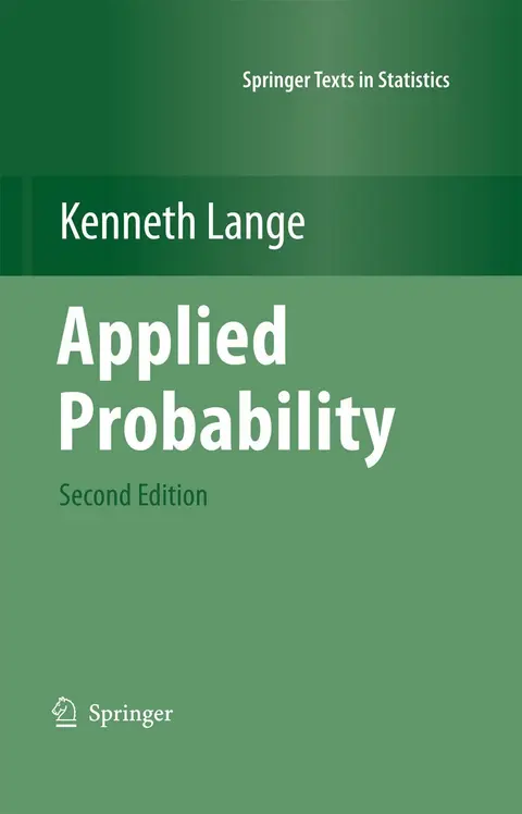 Cover of Applied Probability 2ed (hb 2010)