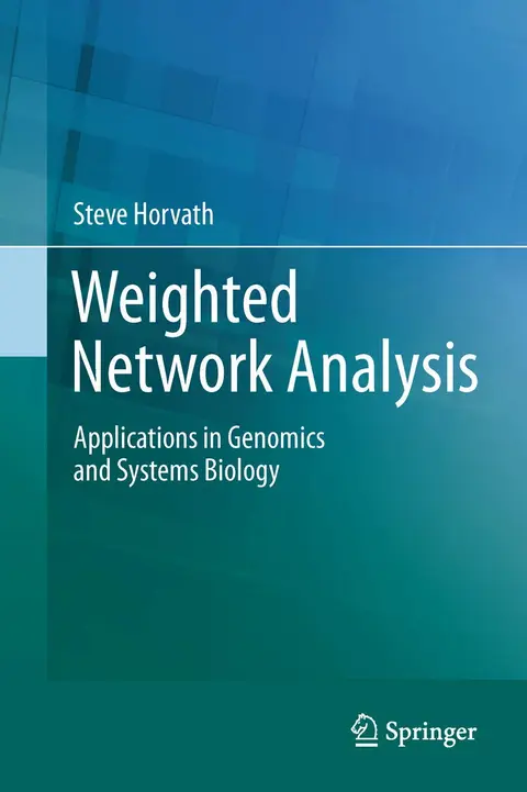 Cover of Weighted Network Analysis