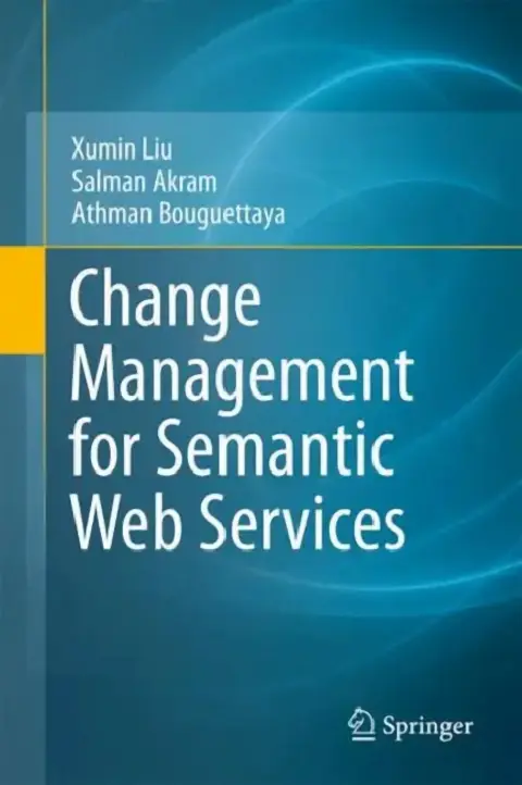 Cover of Change Management for Semantic Web Services