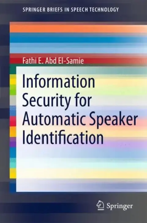 Cover of Information Security for Automatic Speaker Identification